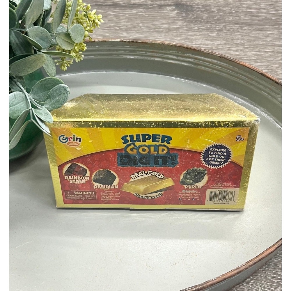 Super Gold Dig It!‎ Chance for Real Gold Or Gems Grinstudios NEW Sealed
